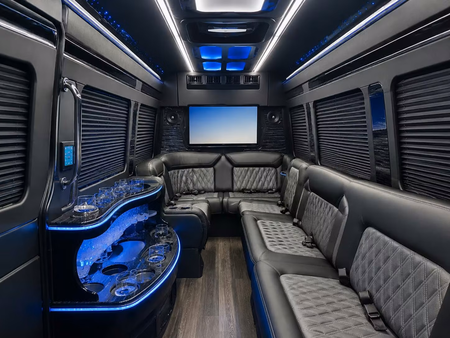 bus rental options for eugene trips