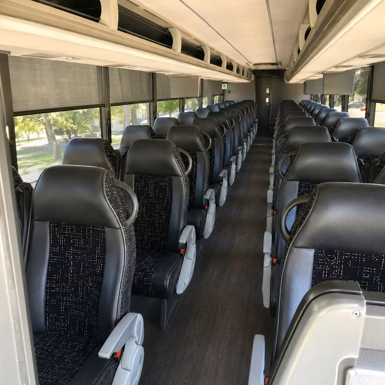 charter bus shuttles for eugene city and lane county agency staff