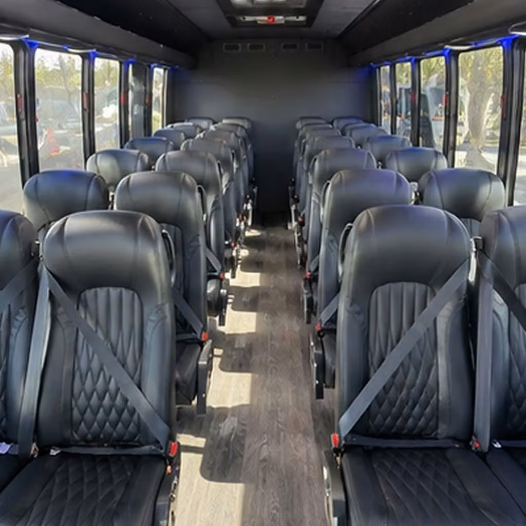 eugene 28 passenger minibus rental
