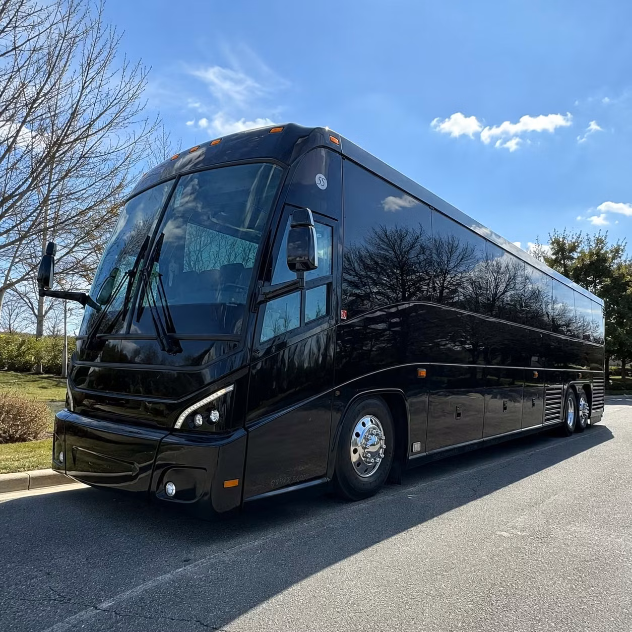 eugene long distance charter bus rentals