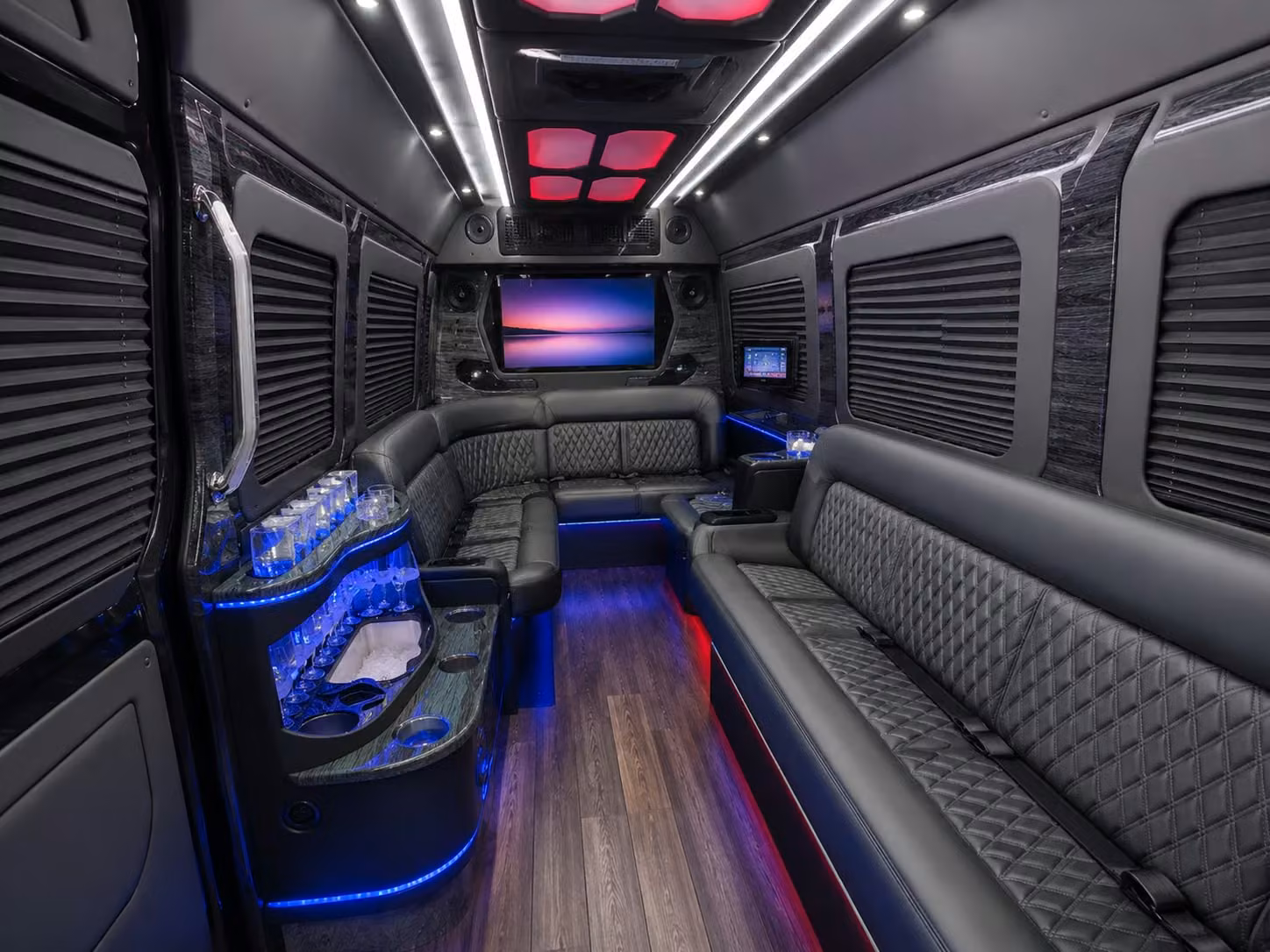 sprinter limousine inside