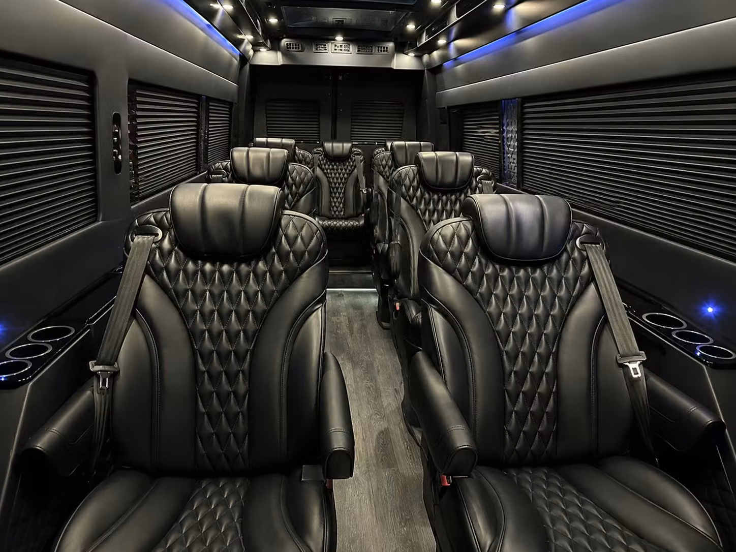 sprinter van with driver interior